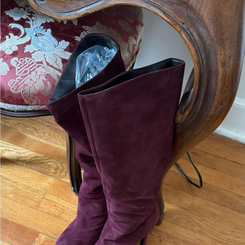 Giuseppe Zanotti Platform Suede Boots - Picture 3 of 9